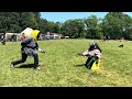 Sunshine vs Thora, Rapier Tourney, Southern Region War Camp East Kingdom SCA 6.2.24