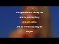 Lie To Girls - Karaoke Lyrics/Backing Vocals Sabrina Carpenter