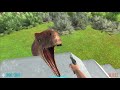 【Take 2】Survive in the grasslands with dinosaurs. FPS perspective! | Animal Revolt Battle Simulator