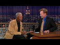 How Morgan Freeman Developed His Voice | Late Night with Conan O’Brien