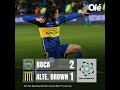 Boca Juniors 2=1 Almirante Brown/ Narración de  Radio La Red Pipi Novello/ Copa Argentina 🏆
