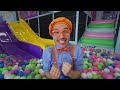 Blippi's Favourite Flavour is Mint Choc Chip! 🍦 | Blippi | Preschool Learning | Moonbug Tiny TV