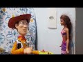 Toy Story cena inicial em stop motion