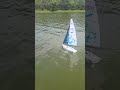 Paddleboarding to Sail my RC Boat in The Lake