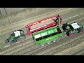 CLAAS LEXION 8800TT am Weizen dreschen & FENDT 942 mit HAWE Überladewagen / DEHR AGRARSERVICE / 4K