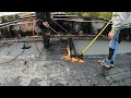 Torch down old roof / Part 2