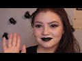 Simple Black Makeup feat. Bowie The Cat | 31 Days of Halloween - Day 12