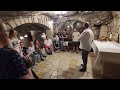 Jesus was born here: an informative tour of the Church of the Nativity in Bethlehem. Merry Christmas