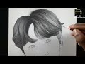 How to draw BTS J - Hope || step by step Pencil Drawing || Easy Drawing Tutorial ||