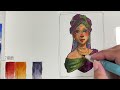 Daniel Smith Watercolor Palette | Swatch and Paint