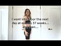 PREGNANCY TRANSFORMATION (week by week belly growth)