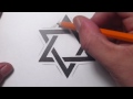 How To Draw a Star of David Tattoo Design