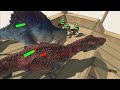 Dinosaurs Try to Rescue the Giant Monkey - Animal Revolt Battle Simulator