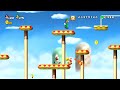 New Super Mario Bros. Wii (Retro Remix) – 2 Player World 2 Walkthrough Co-Op