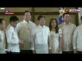 PBBM attends the ceremonial signing of the New Government Procurement Act and the Anti-Financia. . .