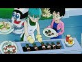 La fiesta de Bulma y Goku recuerda a su abuelito Gohan - Latino | 1080p Blu-Ray