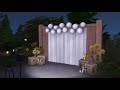 Forest Wedding Venue | The Sims 4: Build Tour