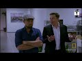 Leonardo DiCaprio and Elon Musk in Gigafactory 2016-10-27