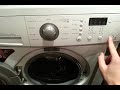 Free energy with washing machine
