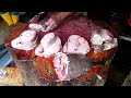 BIG CATFISH CUTTING SKILL || UNBELIEVABLE FISH CUTTING SKILL , FISH VLOGS NEGOMBO #fish #viral