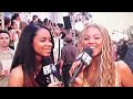 Beyoncé interviews Aaliyah at the 2000 MTV Movie Awards