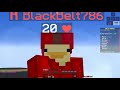 GLITCHING OUT OF THE BLOCK LIMIT (Hypixel Bedwars)