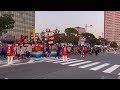 ［北九州の祭り］北九州市7区の山笠や山車による大共演会〜第37回わっしょい百万夏まつりの夏まつり大集合〜（全編）