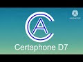 CertAphone D7 2013 Low battery