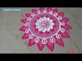 9 STUNNING AND INNOVATIVE MULTI-COLOURED RANGOLIS|| SATISFYING RANGOLI ART, RELAXING RANGOLI VIDEO