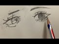 POV:your trying to draw the other eye