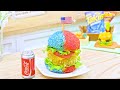 Best Of Food Recipe 🤗 Cook And Eat Miniature Hot Cheetos Cheeseburgers | Cooking Mini