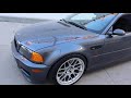 E46 M3 Gets New Wheels!! (18x10.5 Apex Arc-8)