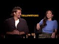 Kelsey Asbille and Luke Grimes Interview: Yellowstone