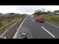 Going over the Forth Road Bridge