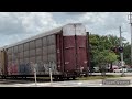 Amtrak + CSX Railfanning In Taft And Meadow Woods + Hornshows