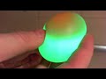 Glowing Bouncy Egg - vinegar and egg - Rubber Egg Science Experiment