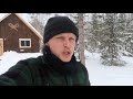 Off Grid Cabin Living: Snowstorm. This Is How We Live.