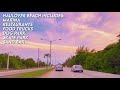 Driving Sunny Isles Beach Florida + Haulover Beach Park - Miami Beach 4K 🏖🌴🌇 Санни Айлс Бич тур