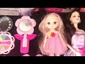 8.44 minutes satisfying with unboxing cute princess barbie dolls sets/hello kitty fashion playsets
