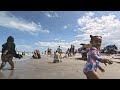 Cocoa Beach Florida Walking Tour 🌴 Beach Walk 4K