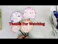 How To Make Beautiful Flowers out of Tissue Paper/Tissue Craft/Fatima'z Handmade