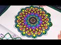 Colour me Happy - Mandala Episode 201 #wellness #mindfulness #colouring #colourme #happy #mandala