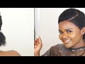 Trying Tiktok low cut crochet hairstyle With C-curve/ Beginner Friendly