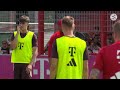 FC Bayern Munich - full training by Vincent Kompany