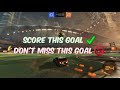 How To Never Miss An Open Net Again In Rocket League