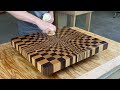 How It's Made - Optical Illusion End Grain Cutting Board