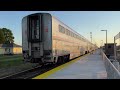 Amtrak Illini and City of New Orleans at Effingham, IL