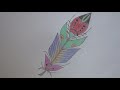 Plume (dessin) - Speed Drawing