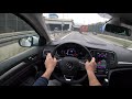 Renault Megane Intens | 4K POV Test Drive #346 Joe Black