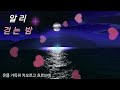 🌃 알리💕걷는 밤(가사첨부) 이또한 지나가리라 ~~~🥰